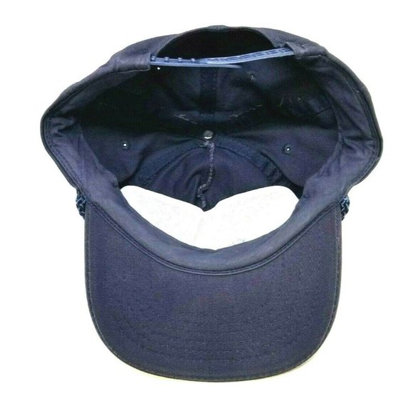 Polydyne Ball Cap Hat with String Rope Blue Advertisement (T11) - Picture 6 of 8